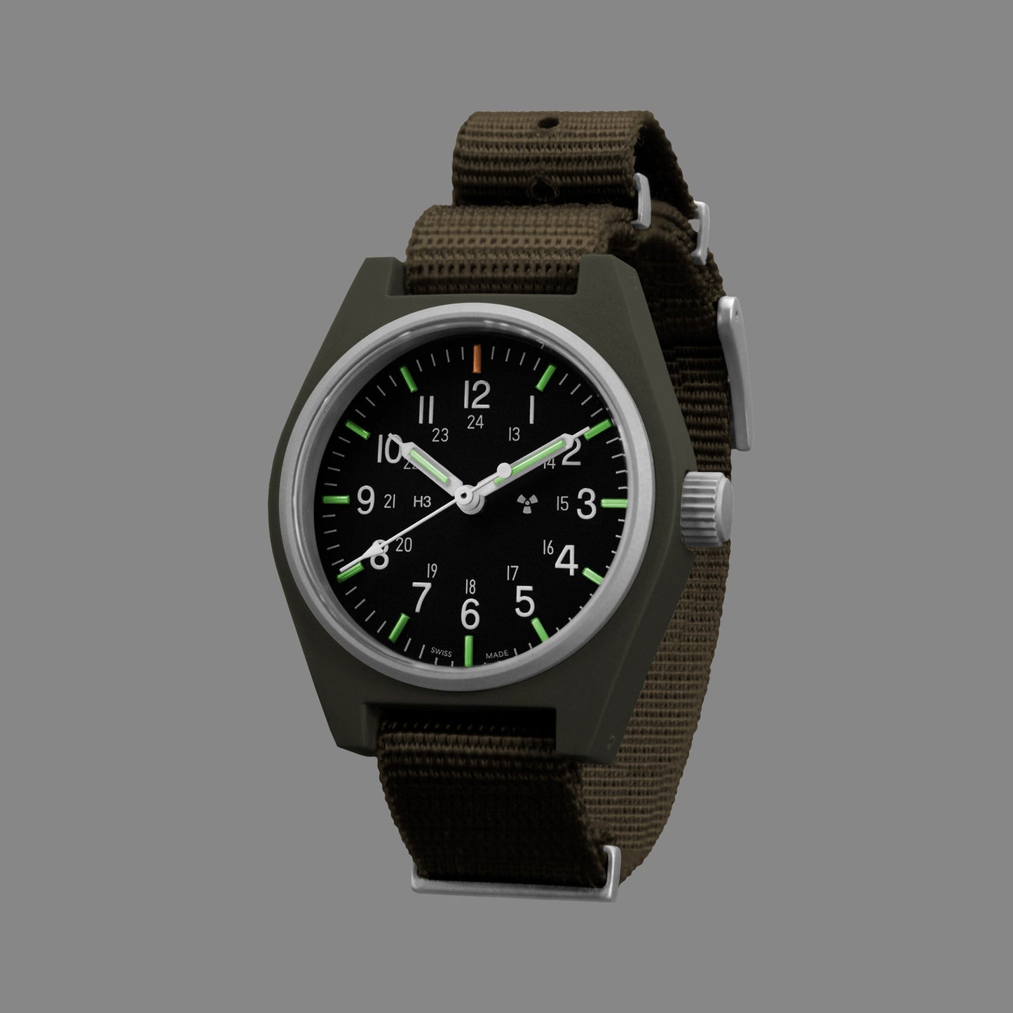 Marathon WW194004SG-0806 Sage Green General Purpose Quartz (GPQ) - 34mm