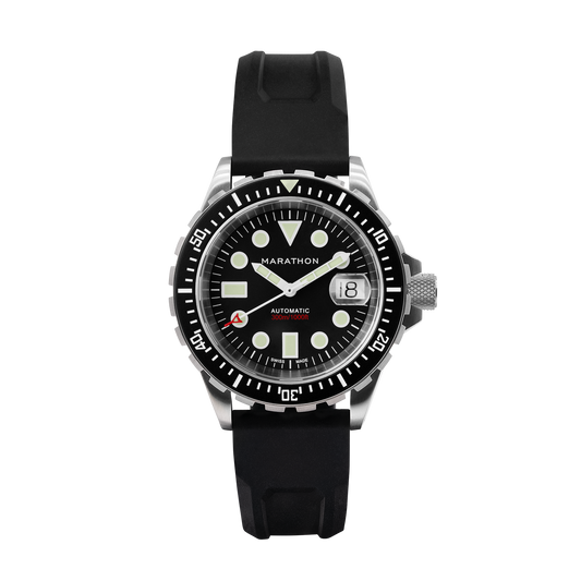 Marathon WW194006SS-2030 Diver'S Watch, Automatic, Osar, Type I, 41Mm, SS, Colour: Ss/Bkss 3Pc Rubber