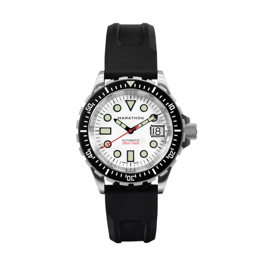 Marathon WW194006SS-2530 Arctic Edition Original SAR Diver's Automatic (41mm) SS/BKSS, 3pc Rubber