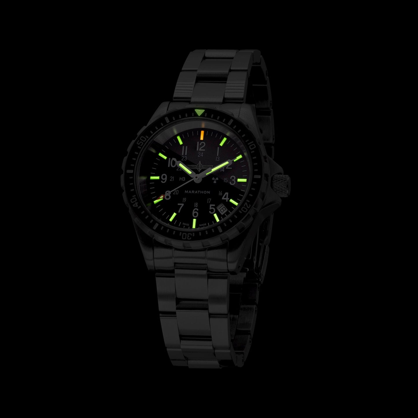 Marathon WW194007SS-0609 41mm TSAR Duvdevan, Type II - Diver's Quartz
