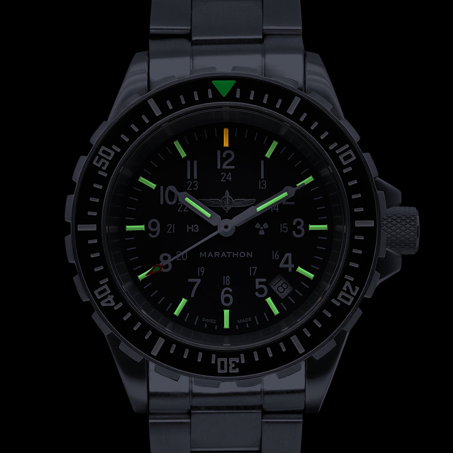 Marathon WW194007SS-0609 41mm TSAR Duvdevan, Type II - Diver's Quartz