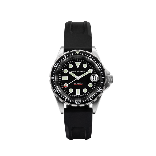 Marathon WW194026SS-2030 36Mm Osar-D Black Dial Unisex Watch
