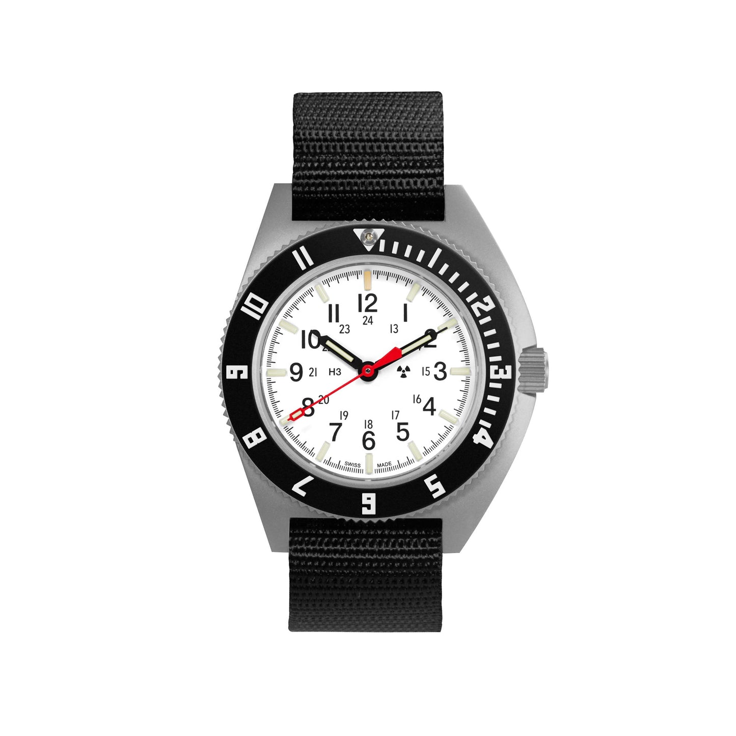 Marathon WW194029SS-0501 41Mm Ssnavarctic Edition, Type Ii - Pilot'S Automa Automatic White Dial Unisex Watch, 11"
