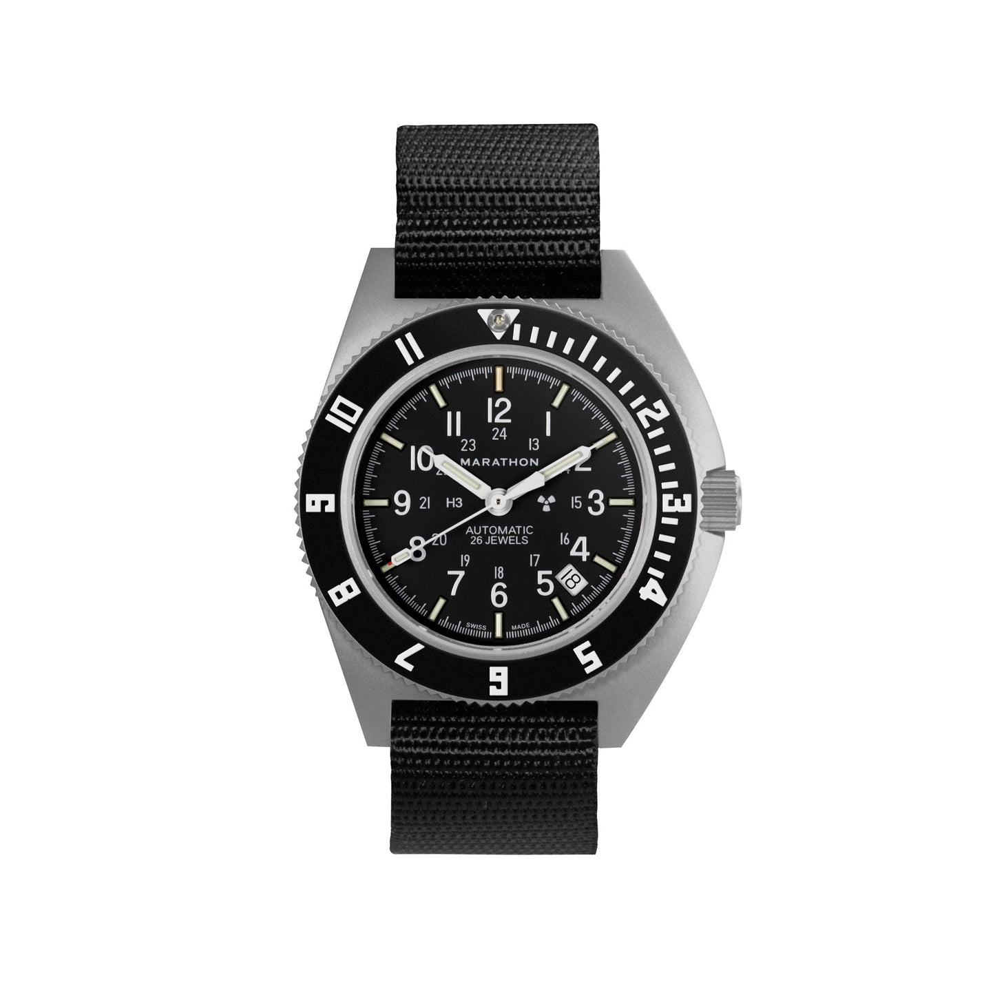 Marathon WW194030SS-0101 41mm Steel Navigator w/ Date Automatic (SSNAV-D AUTO)