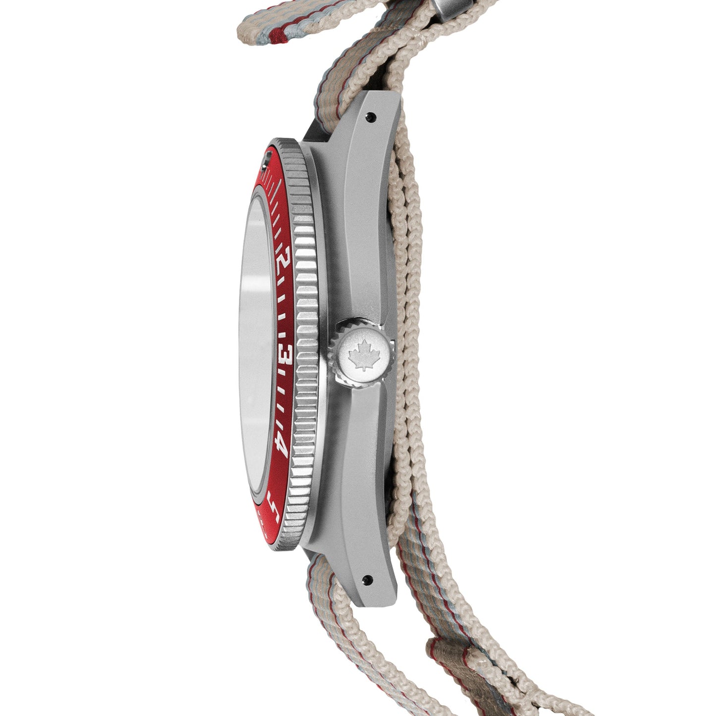 Marathon WW194030SS-1601 Canada Day watch with a DEFSTAN Nylon Strap