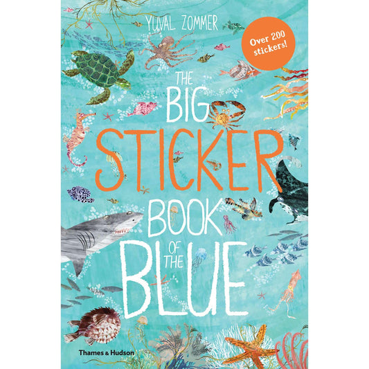 Paradise Clay WWN836 The Big Sticker Book of the Blue - Book