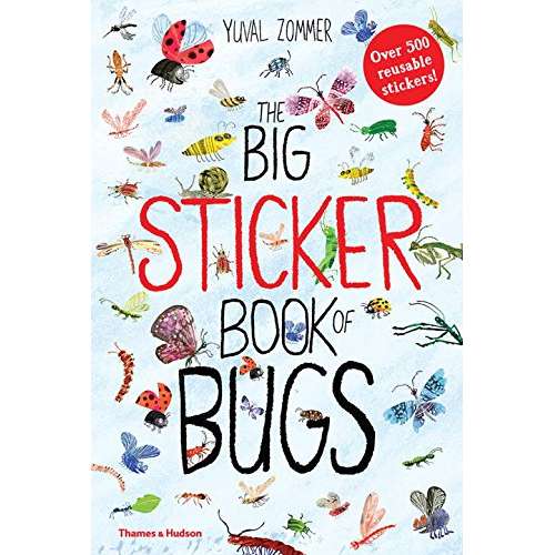 Paradise Clay WWN837 The Big Sticker Book of Bugs - Book