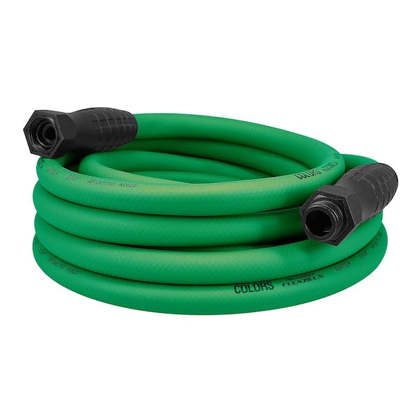 Colors HFZC525GRS-E SwivelGrip® Garden Hose, 5/8" x 25', 3/4" - 11 1/2 GHT Fittings, Forest Green