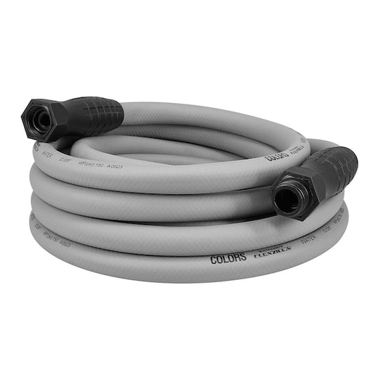 Colors HFZC525GYS-E SwivelGrip® Garden Hose, 5/8" x 25', 3/4" - 11 1/2 GHT Fittings, Slate Grey