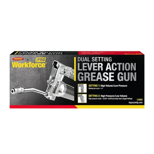 Workforce L1025 Pro Dual Setting Lever Action Grease Gun