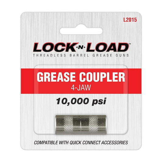 Lock-n-Load L2015 Grease Coupler, 4-Jaw, High Pressure