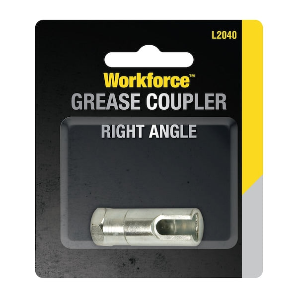 Workforce L2040 Grease Coupler, Right Angle, Slide-on