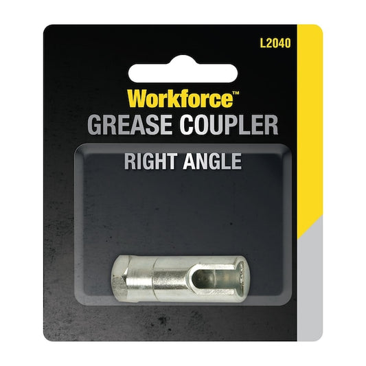 Workforce L2040 Grease Coupler, Right Angle, Slide-on