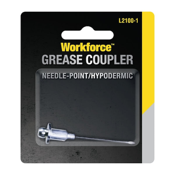 Workforce L2100-1 Grease Coupler, Needle-Point, Hypodermic Type