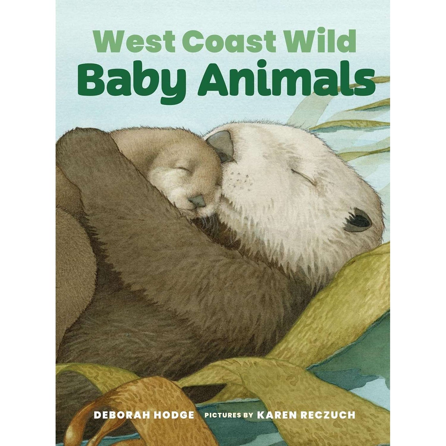Paradise Clay PGW295 West Coast Wild Baby Animals - Book