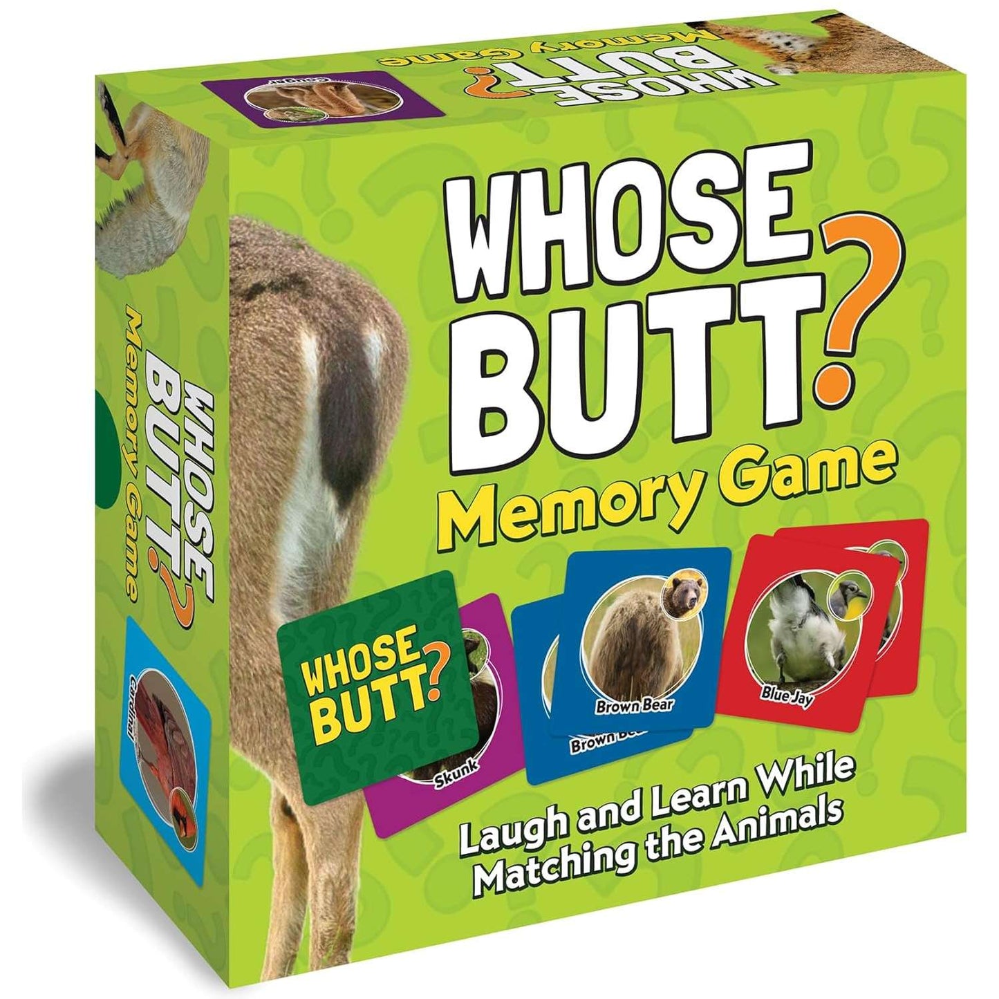 Paradise Clay AVK166 Whose Butt? Memory Game