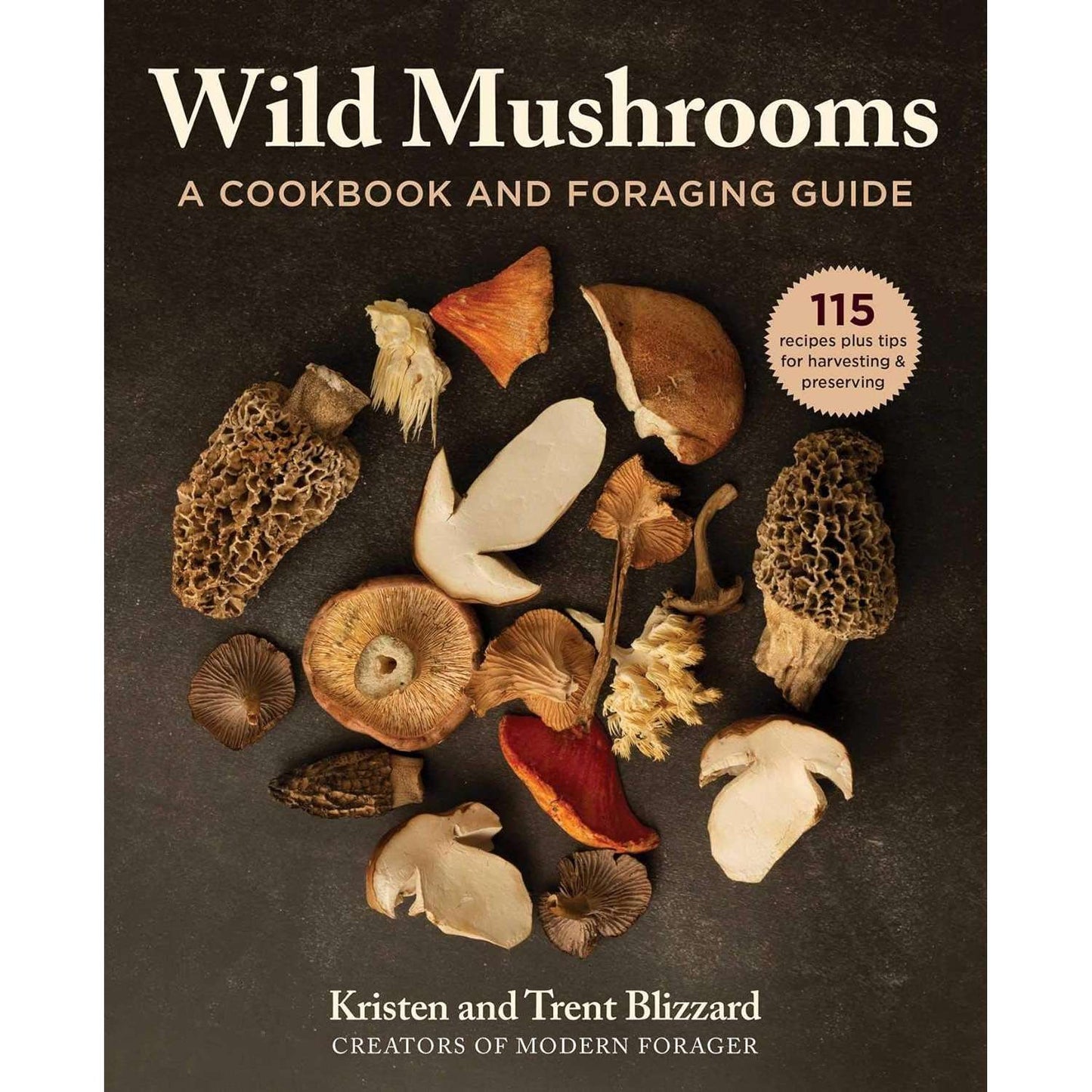 Paradise Clay SKY180 Wild Mushrooms: A Cookbook and Foraging Guide - Book