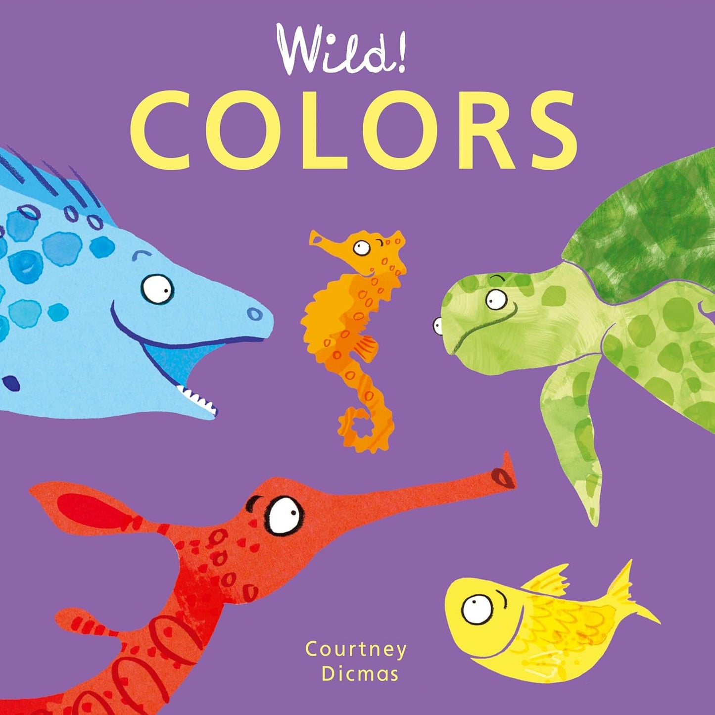 Paradise Clay CPB014 Wild! Colors - Board Book