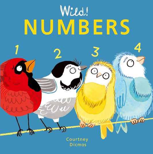 Paradise Clay CPB013 Wild! Numbers - Board Book