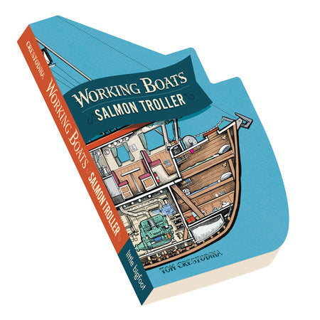 Paradise Clay PGN527 Working Boats: Salmon Troller - Board Book