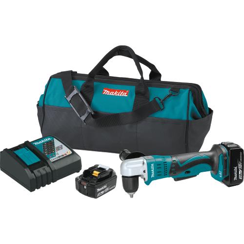 Makita XAD02 18V LXT® Lithium‘Ion Cordless 3/8" Angle Drill Kit (3.0Ah)