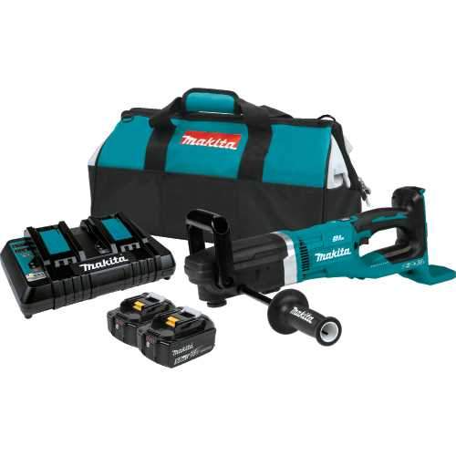 Makita XAD04PT 36V (18V X2) LXT® Brushless 7/16" Hex Right Angle Drill Kit (5.0Ah)