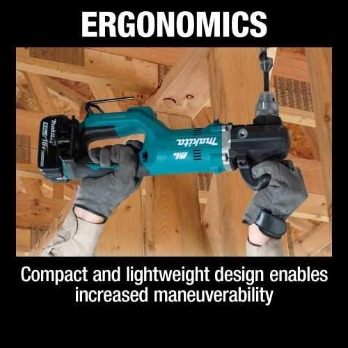Makita XAD05T 18V LXT® Lithium‘Ion Brushless Cordless 1/2" Right Angle Drill Kit (5.0Ah)