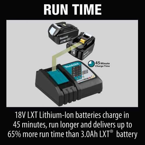 Makita XAD06T 18V LXT® Lithium‘Ion Brushless Cordless 7/16" Hex Right Angle Drill Kit (5.0Ah)
