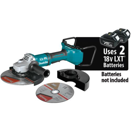 Makita XAG13Z1 36V (18V X2) LXT® Brushless 9" Paddle Switch Cut‘Off/Angle Grinder, with Electric Brake, Tool Only