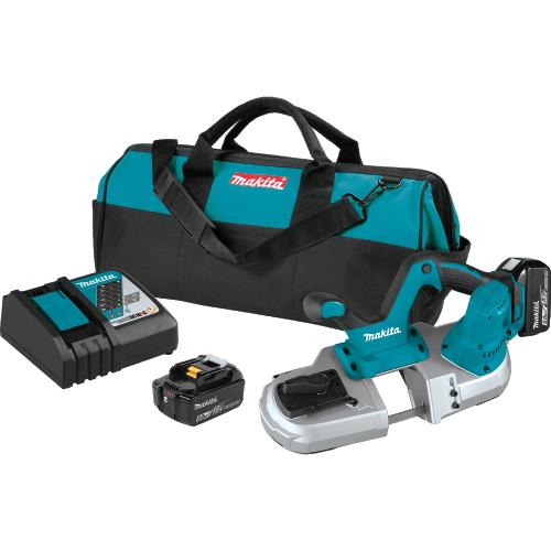 Makita XBP03T 18V LXT® Lithium‘Ion Cordless Compact Band Saw Kit (5.0Ah)