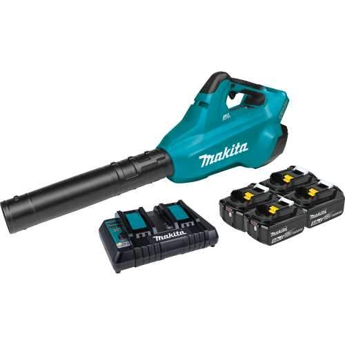 Makita XBU02PT1 36V (18V X2) LXT® Brushless Blower Kit with 4 Batteries (5.0Ah)