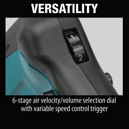 Makita XBU02PT1 36V (18V X2) LXT® Brushless Blower Kit with 4 Batteries (5.0Ah)