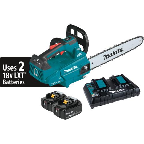 Makita XCU09PT 36V (18V X2) LXT® Brushless 16" Top Handle Chain Saw Kit (5.0Ah)