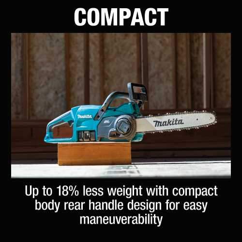 Makita XCU11SM1 18V LXT® Lithium‘Ion Brushless Cordless 14" Chain Saw Kit (4.0Ah)