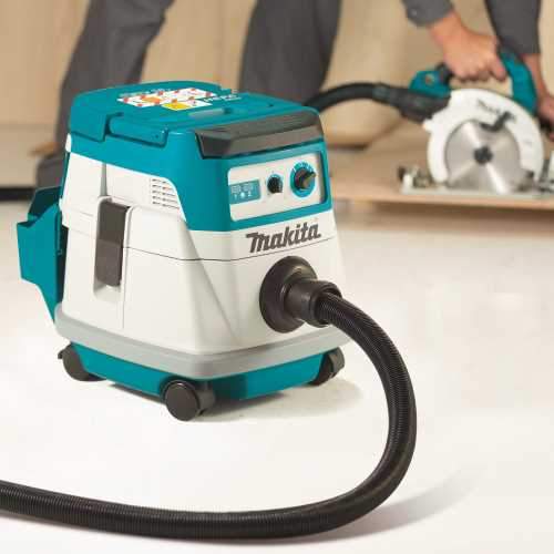 Makita XCV21PTX 36V (18V X2) LXT® Brushless 2.1 Gallon HEPA Filter Dry Dust Extractor Kit (5.0Ah)