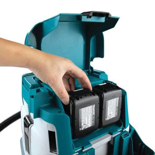 Makita XCV21PTX 36V (18V X2) LXT® Brushless 2.1 Gallon HEPA Filter Dry Dust Extractor Kit (5.0Ah)