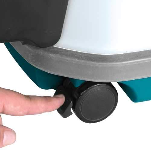 Makita XCV22PTU 36V (18V X2) LXT® Brushless 2.1 Gallon HEPA Filter Dry Dust Extractor/Vacuum Kit, AWS® (5.0Ah)