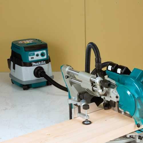 Makita XCV22ZU 36V (18V X2) LXT® Brushless 2.1 Gallon HEPA Filter Dry Dust Extractor/Vacuum, AWS®, Tool Only