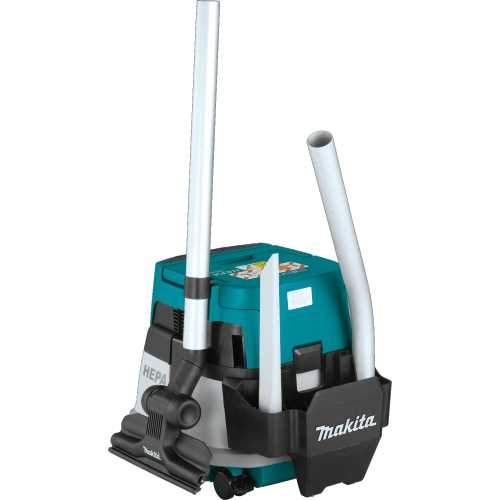 Makita XCV22ZU 36V (18V X2) LXT® Brushless 2.1 Gallon HEPA Filter Dry Dust Extractor/Vacuum, AWS®, Tool Only