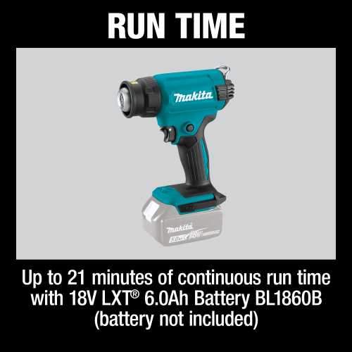 Makita XGH01ZK 18V LXT® Lithium‘Ion Cordless Heat Gun, Tool Only