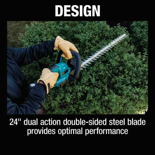 Makita XHU09M1 18V LXT® Lithium‘Ion Brushless Cordless 24" Hedge Trimmer Kit (4.0Ah)