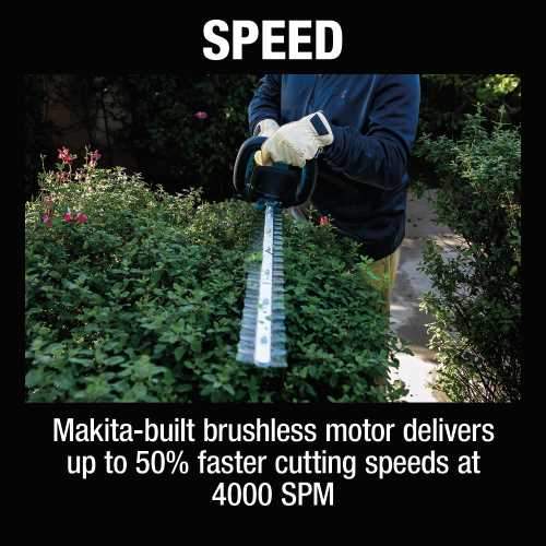 Makita XHU09M1 18V LXT® Lithium‘Ion Brushless Cordless 24" Hedge Trimmer Kit (4.0Ah)