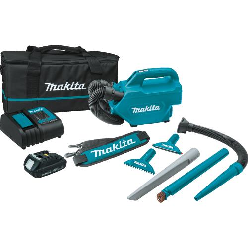 Makita XLC07SY1 18V LXT® Lithium‘Ion Compact Handheld Canister Vacuum Kit (1.5Ah)