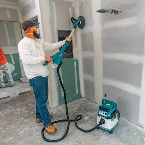 Makita XLS01ZX1 18V LXT® Lithium‘Ion Brushless Cordless 9" Drywall Sander, AWS® Capable, Tool Only