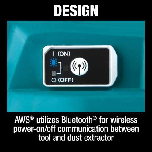 Makita XLS01ZX1 18V LXT® Lithium‘Ion Brushless Cordless 9" Drywall Sander, AWS® Capable, Tool Only