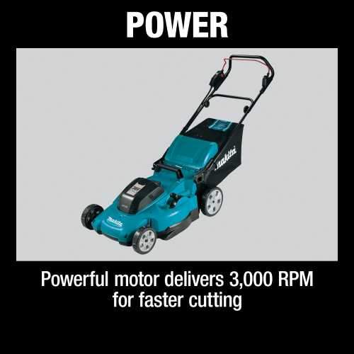 Makita XML10Z 36V (18V X2) LXT® 21" Lawn Mower, Tool Only