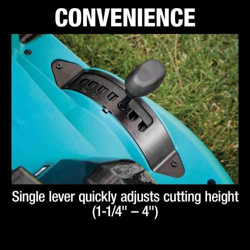 Makita XML11CT1 36V (18V X2) LXT® 21" Self‘Propelled Lawn Mower Kit with 4 Batteries (5.0Ah)