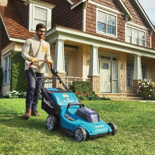 Makita XML11CT1 36V (18V X2) LXT® 21" Self‘Propelled Lawn Mower Kit with 4 Batteries (5.0Ah)