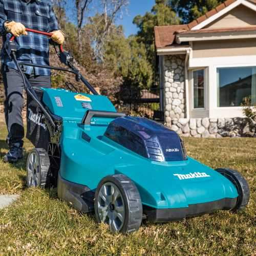 Makita XML14CT1 36V (18V X2) LXT® 19" Self‘Propelled Lawn Mower Kit with 4 Batteries (5.0Ah)