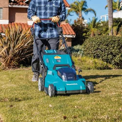 Makita XML14CT1 36V (18V X2) LXT® 19" Self‘Propelled Lawn Mower Kit with 4 Batteries (5.0Ah)